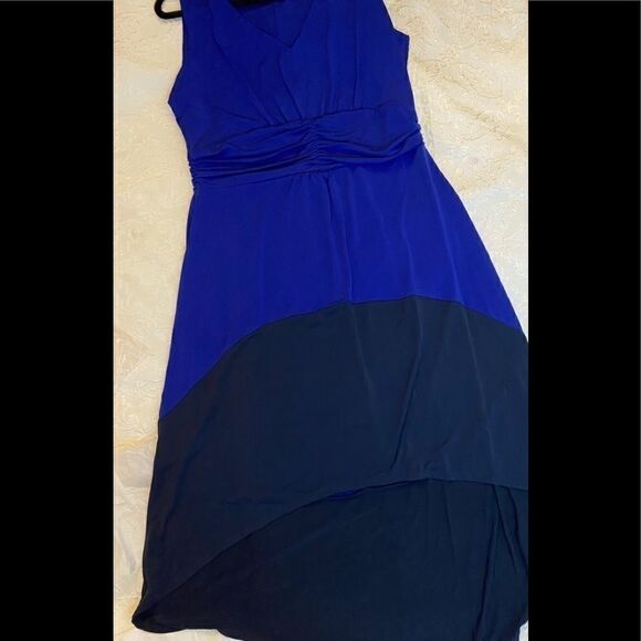 Kelly Clinton Ho low color Block fashion DressMP - Picture 13 of 14